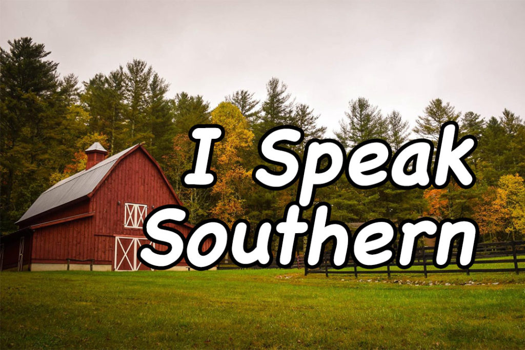 I Speak Southern